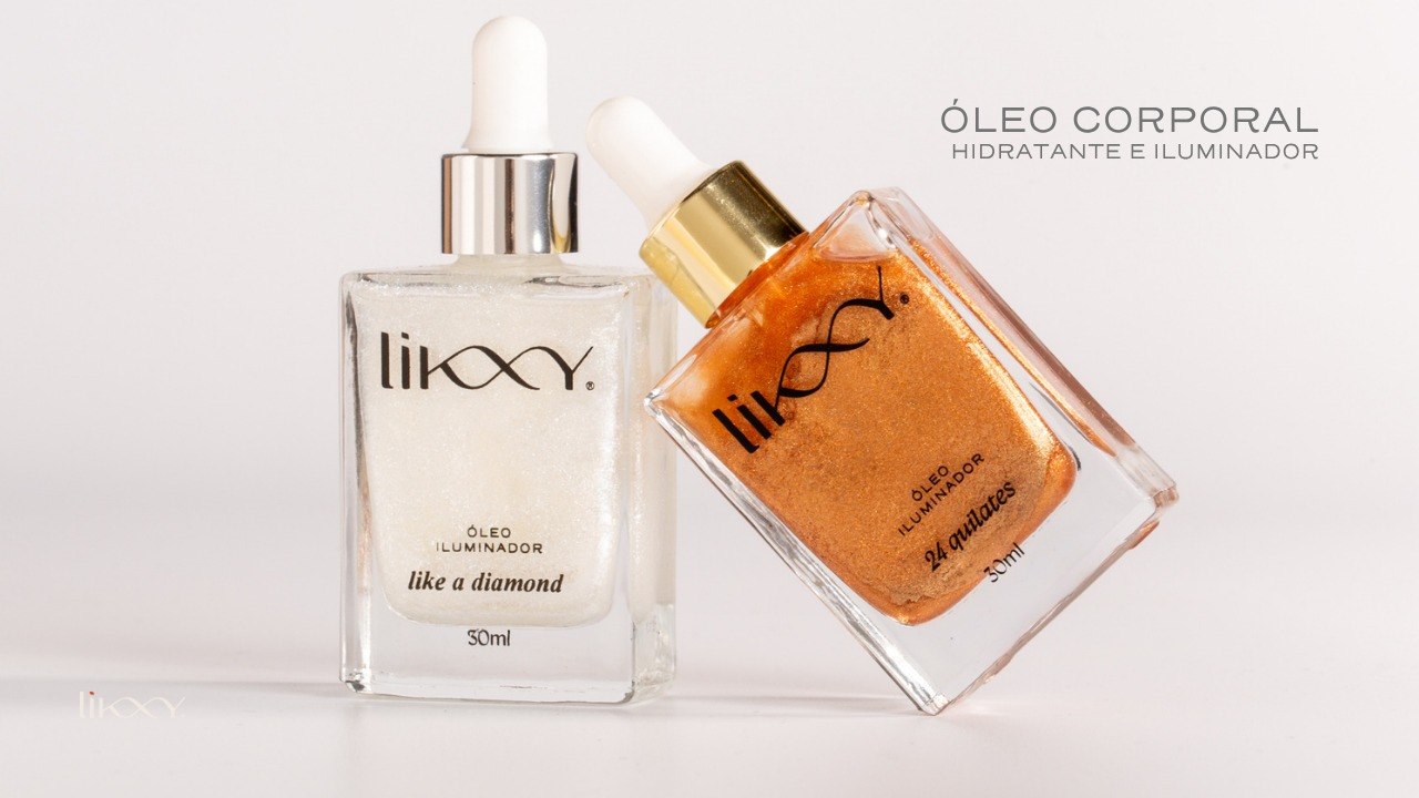 Óleo Iluminador LIKXY — duas versões