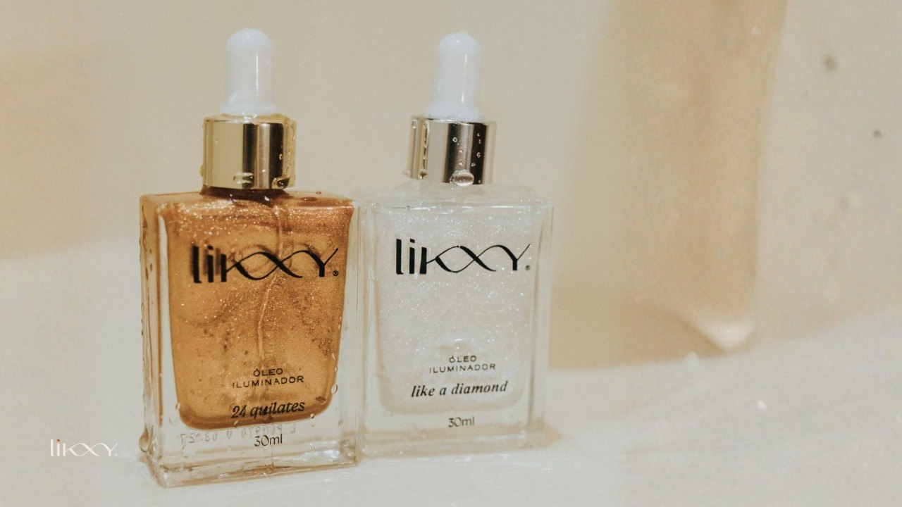 Óleo Iluminador LIKXY — 24 Quilates e Like a Diamond